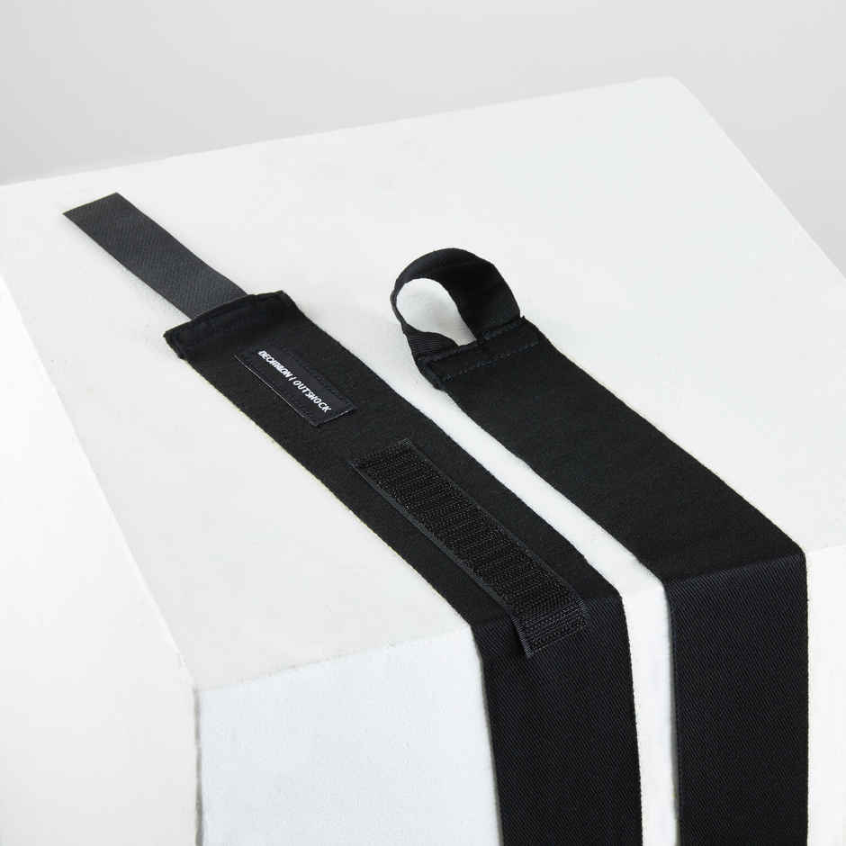 Decathlon Outshock Adult Boxing Wraps | 2.5 m | Black