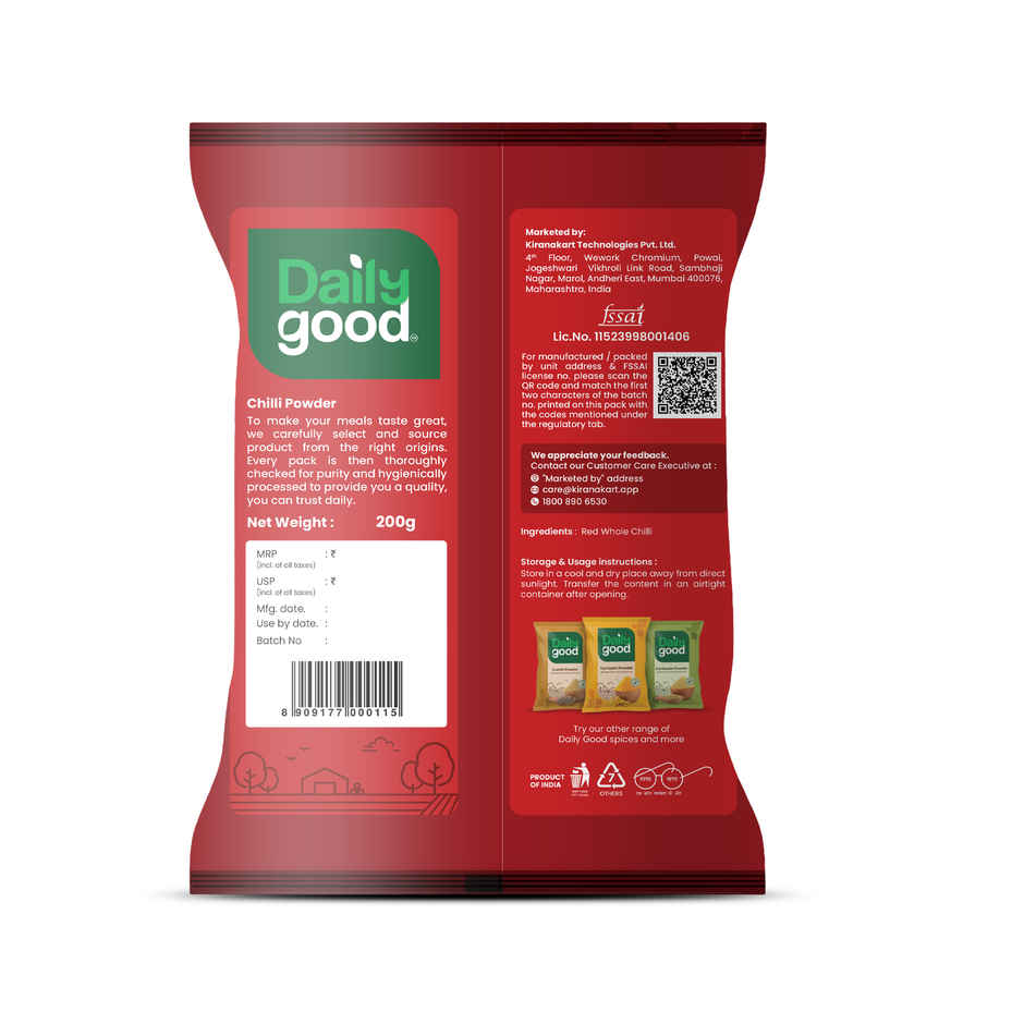 Daily Good Red Chilli/Lal Mirch Powder