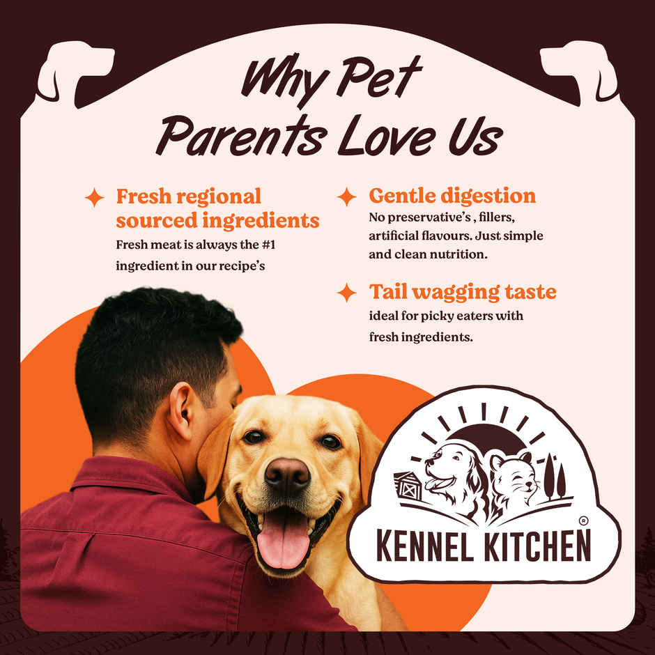 Kennel Kitchen Supreme Cuts In Gravy, Chicken Liver With Pumpkin | Wet Dog Food