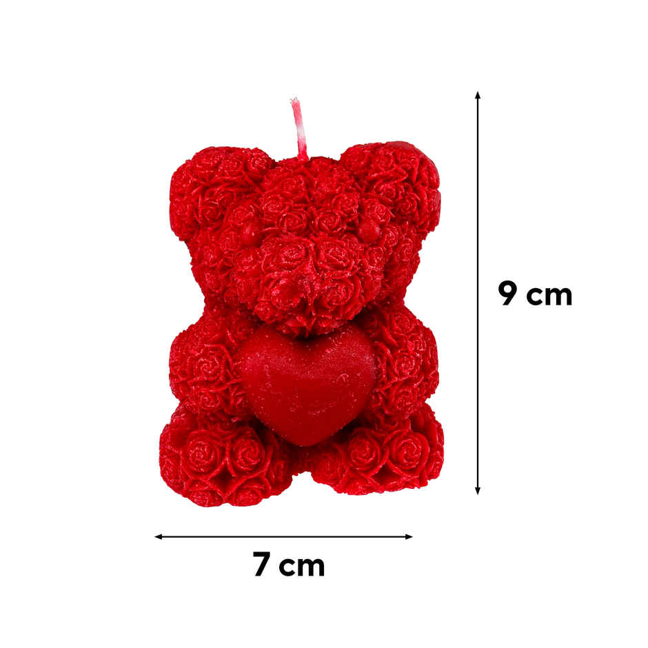 3D Teddy Bear Candle | Scented | Prosperro Lumo