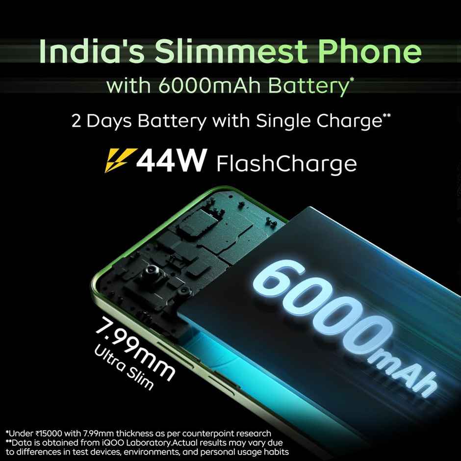 iQOO Z9X | 6GB | 128GB | Tornado Green