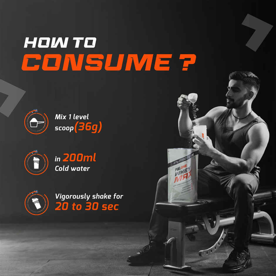 Fuel One Whey Max Protein Powder Chocolate | Hazelnut