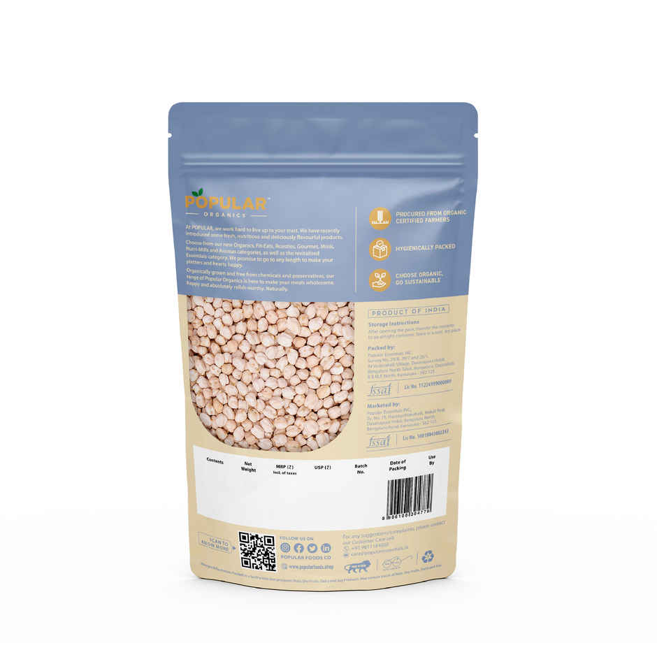 Popular Organics Kabuli Chana / Chickpeas