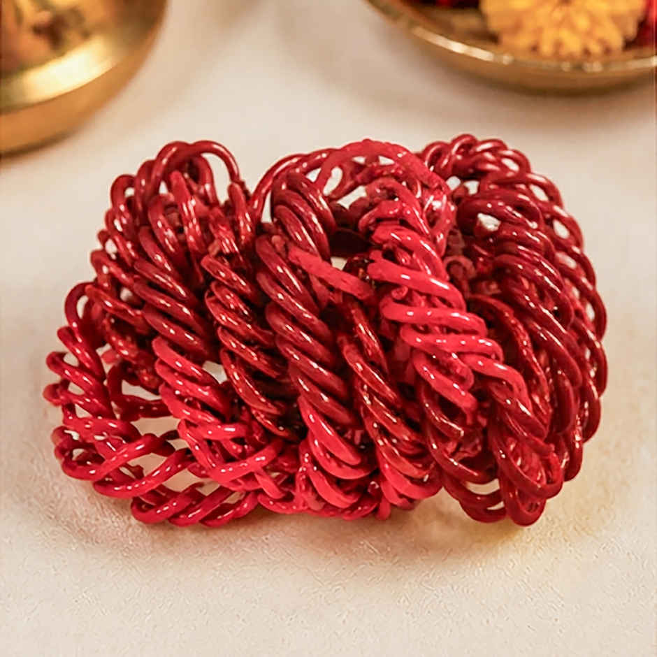 Mini Bangles (Chitti Gajulu) | 108 Bangles | Red | Lakshmi & Varalakshmi Pooja | Svasti