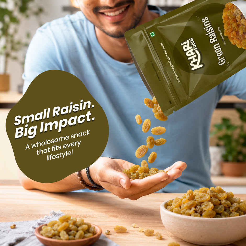 Khari Foods Green Raisins Dried