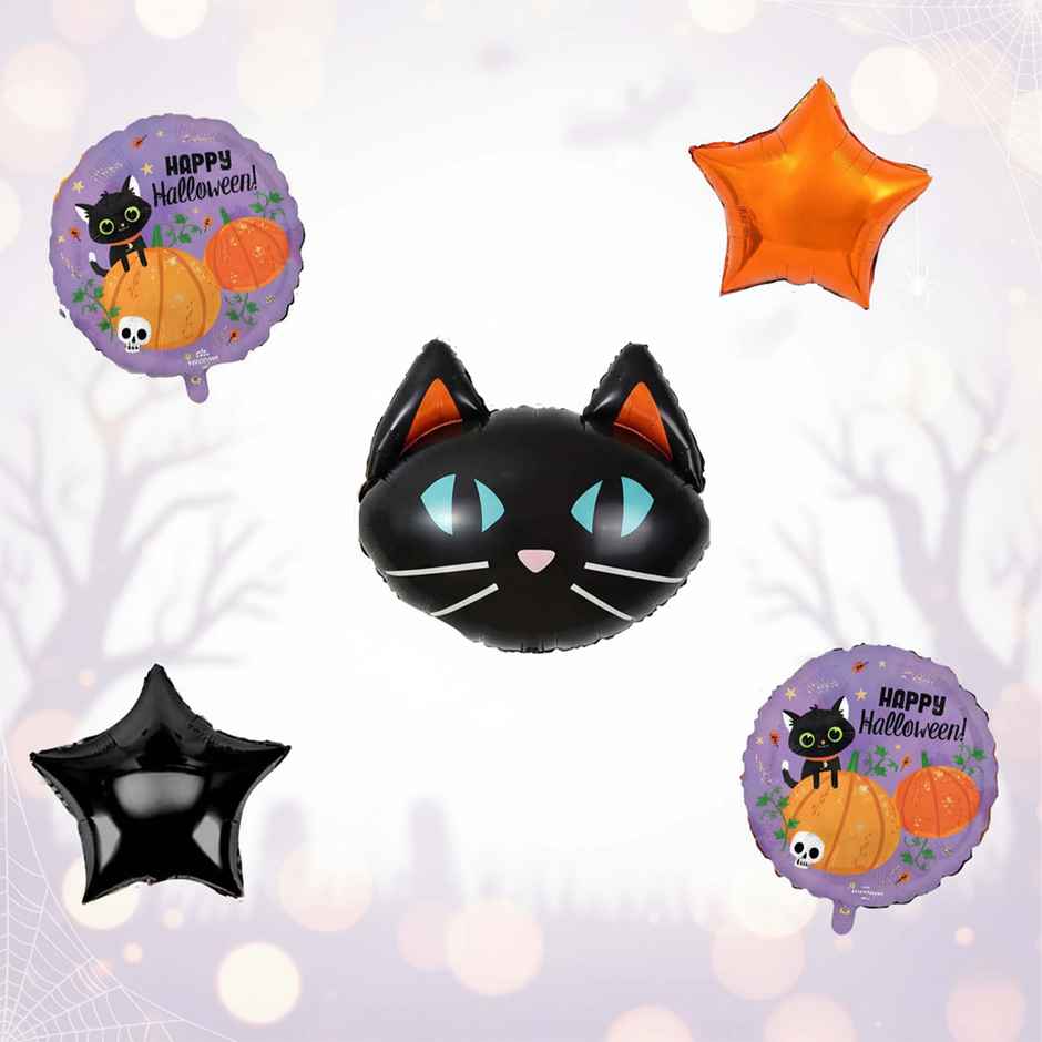 Black Cat Foil Balloon Set | Halloween Special | Special You