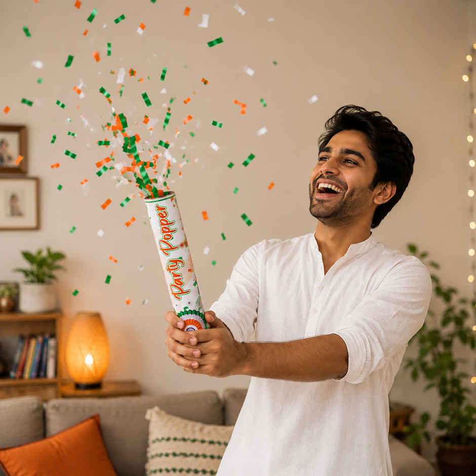 Tri Colour Party Popper | 30 cm | Propcon