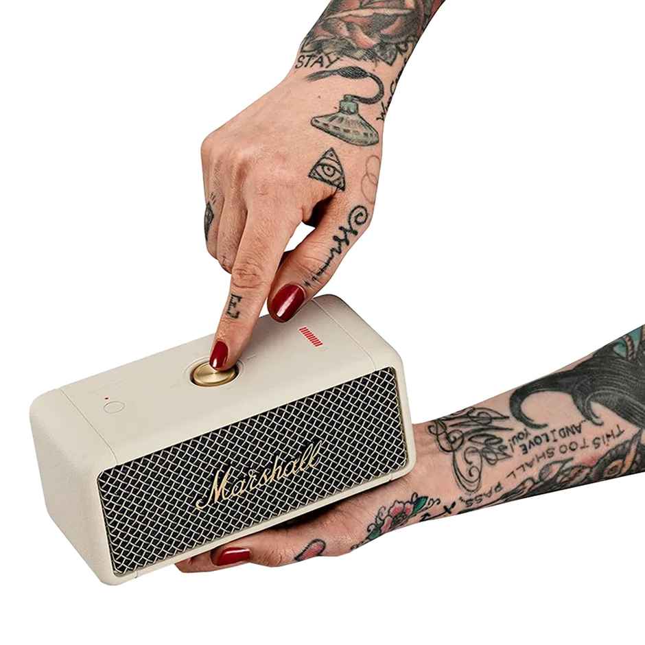 Marshall Emberton ll Wireless Bluetooth Portable Outdoor Speaker, Cream