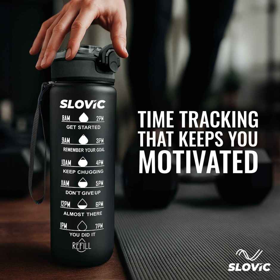 Slovic Sipper with Straw for Adults & Kids | Leakproof for Gym, School, and Travel