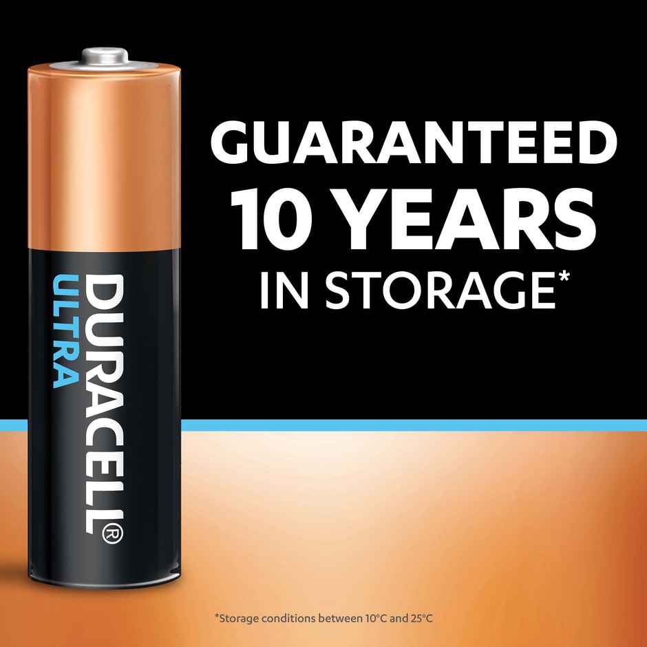 Duracell Ultra Alkaline AA Battery | Pack of 4