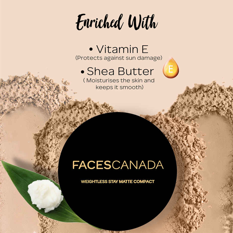 Faces Canada Compact Powder - Natural | Blends Effortlessly