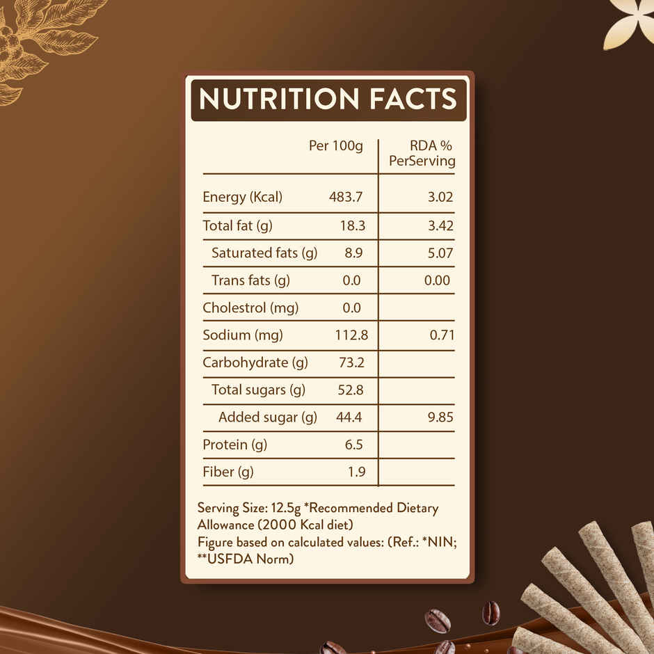 Maddox Swirlicious Premuim Coffee Cream Wafer Roll