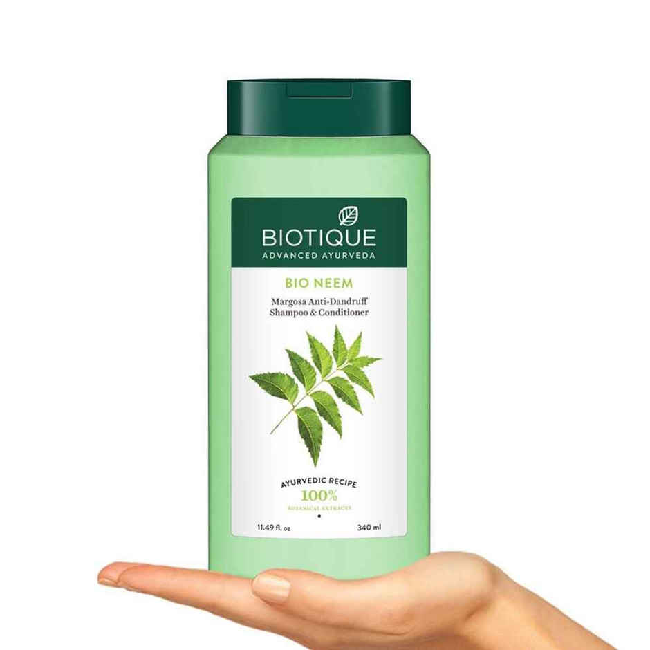 Biotique Fresh Neem Anti Dandruff Shampoo & Conditioner