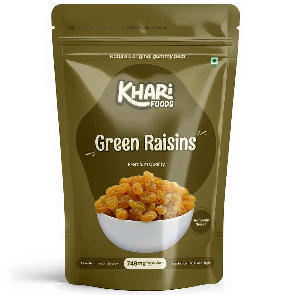 Khari Foods Green Raisins Dried