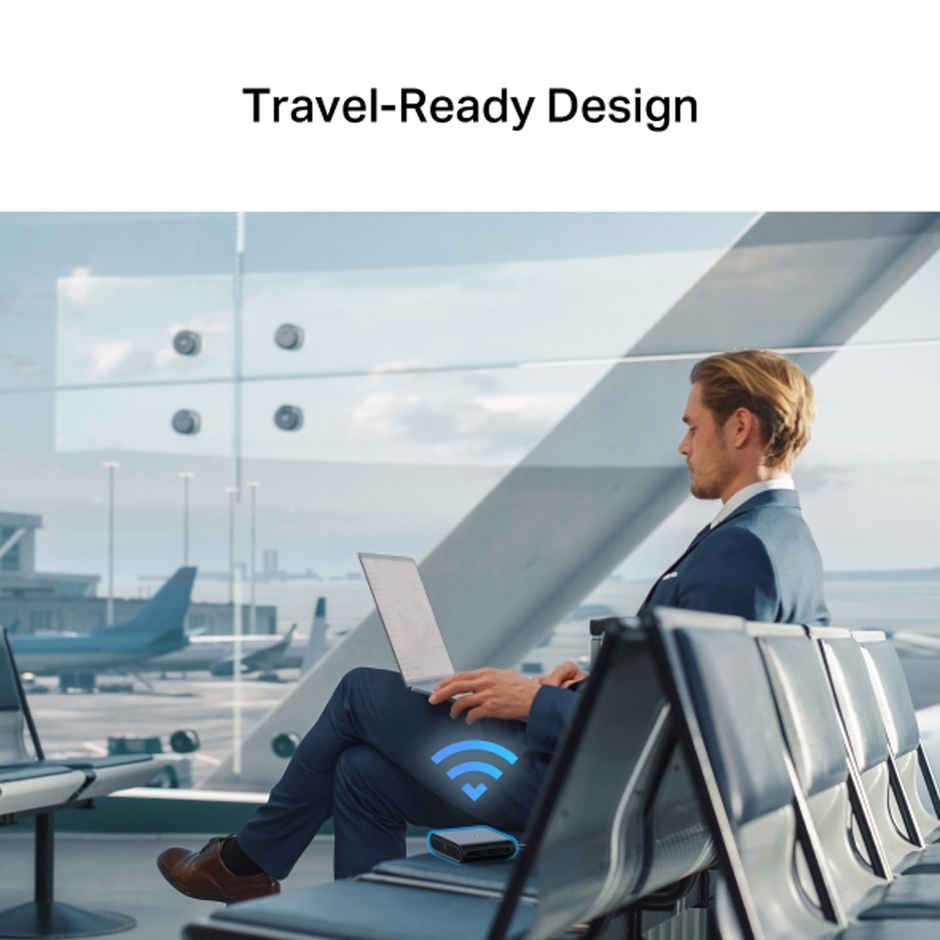 TP-Link TL-WR1502X AX1500 Wi-Fi 6 Travel Router | Full Gigabit Ports | Phone Wi-Fi Tether