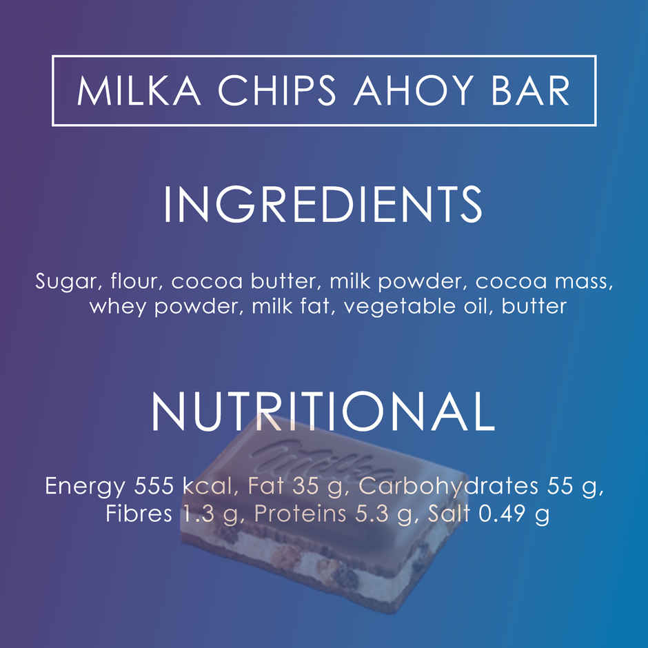 Milka Chips Ahoy Bar