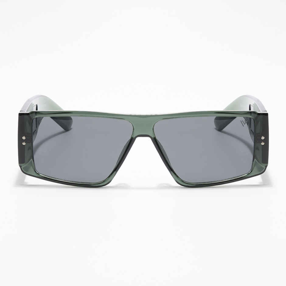 Voyage Unisex Plastic Wayfarer Sunglasses | Military Green - L