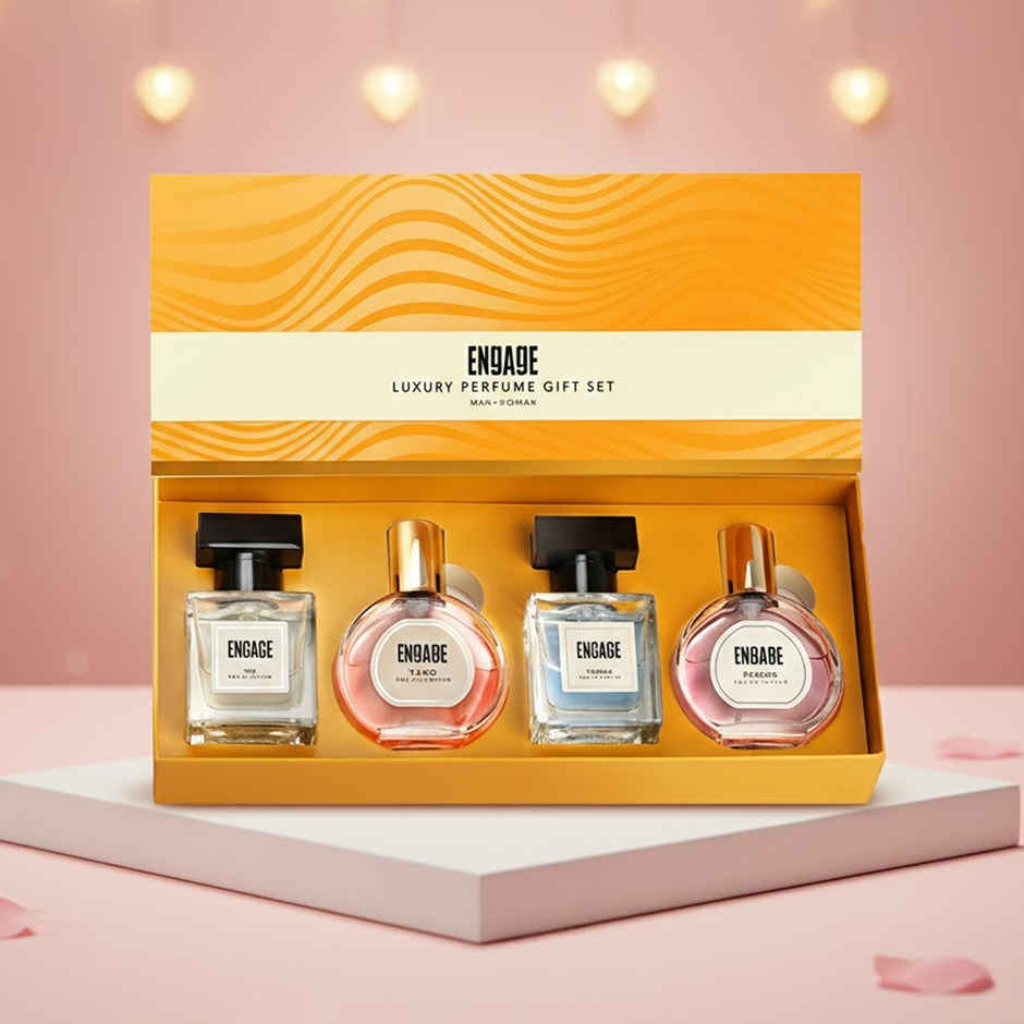 Engage Luxury Perfume Gift Set for Men & Women | Travel Sized | Assorted Pack