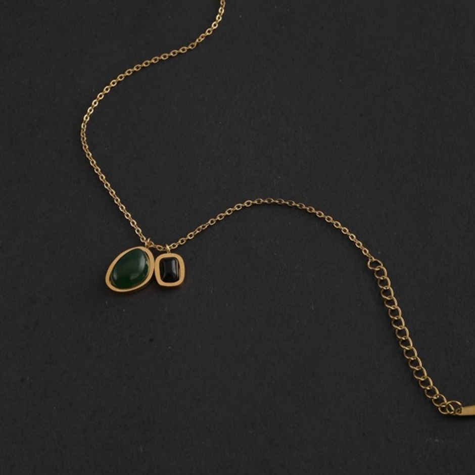 Palmonas Emerald Night Anklet For Womens | Waterproof And Anti-Tarnish