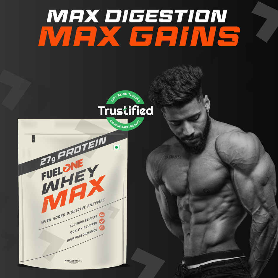 Fuel One Whey Max Protein Powder | Rich Chocolate