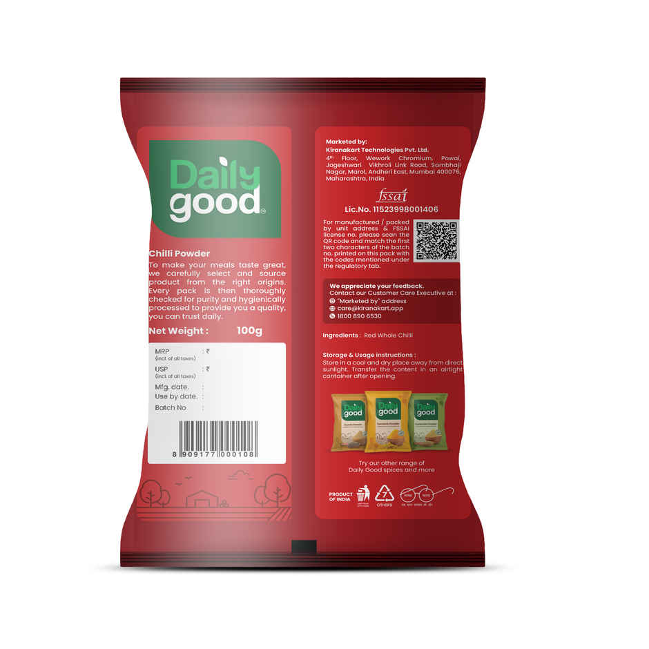 Daily Good Red Chilli/Lal Mirch Powder Combo