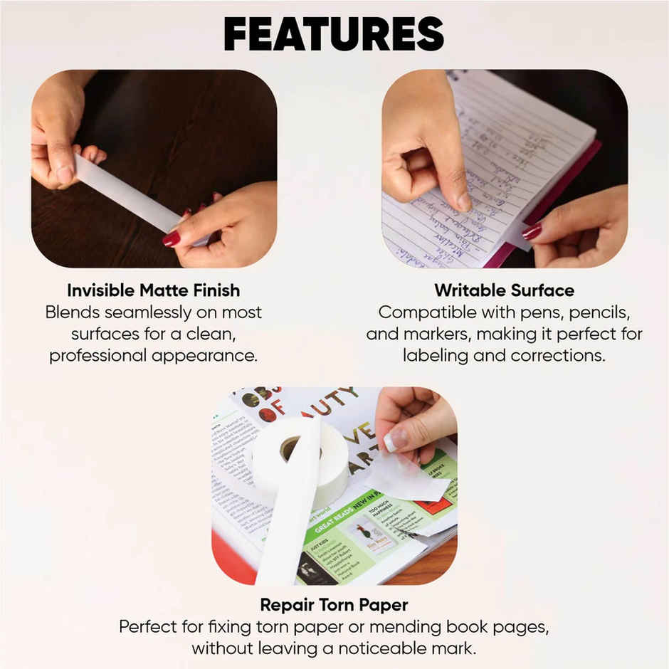 Worldone Invisible Tape Without Dispensor