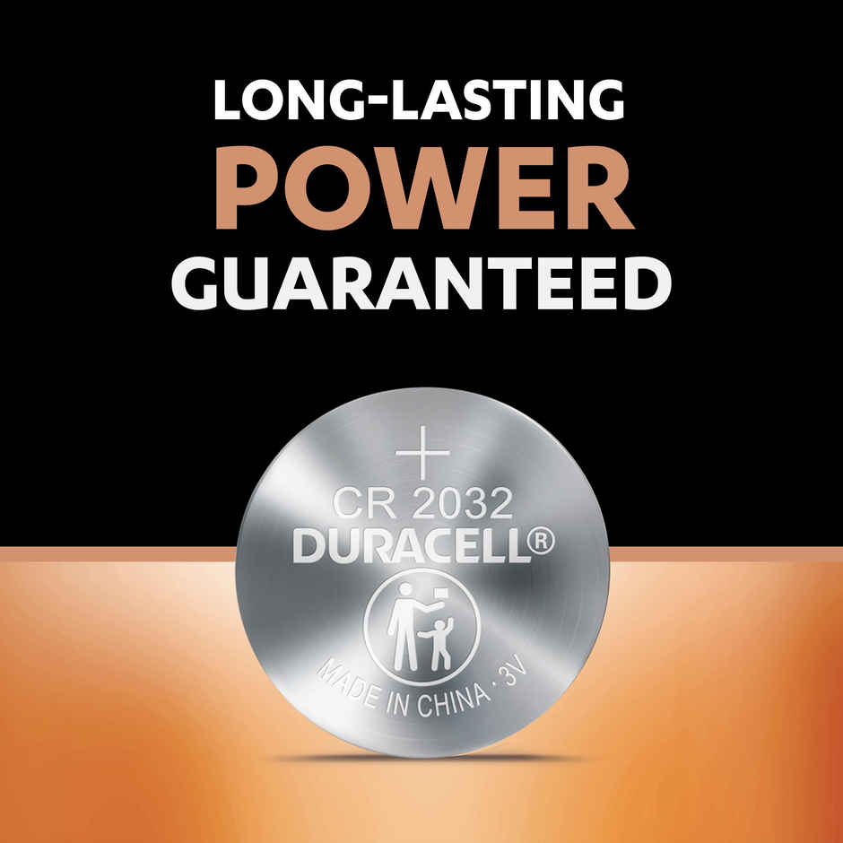 CR2032 Lithium Coin Cell Battery | 3V | Child-Resistant For Car Keys & Scales