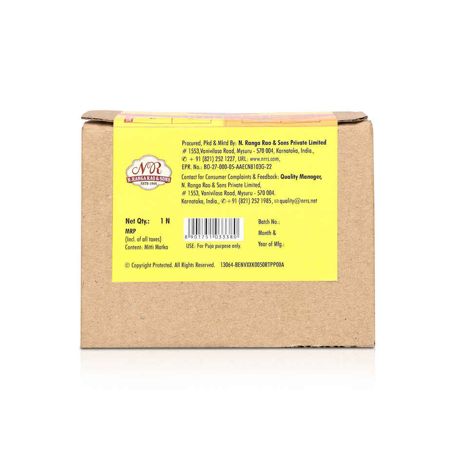 Mitti Matka | Eco-Friendly Clay Pot | Handcrafted Natural Terracotta | Cycle