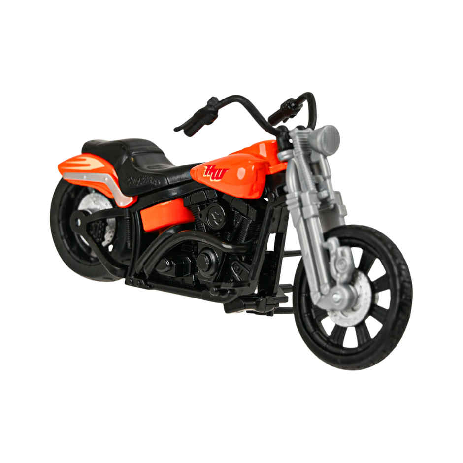 Hot Wheels 1:18 Moto 1 MOTO ROLLING THUNDER CHOPPER Toy Motorcycle for Collectors and Kids