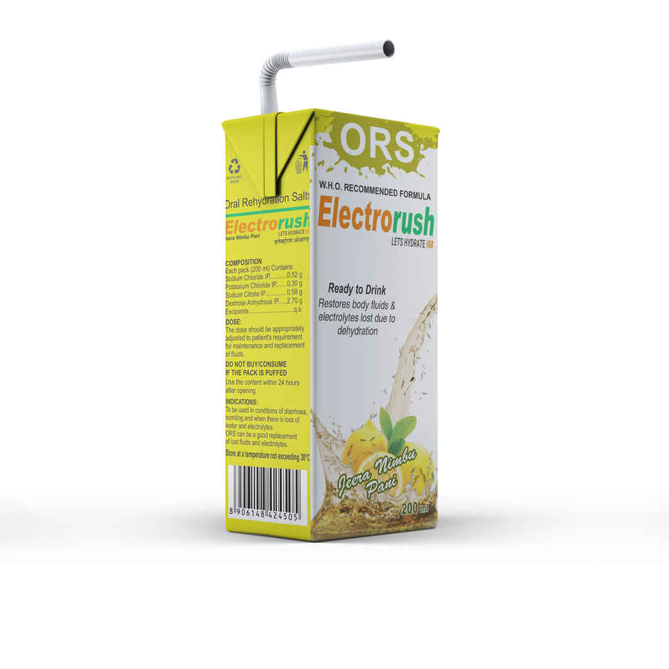 Electrorush ORS 200ml Nimbu Jeera