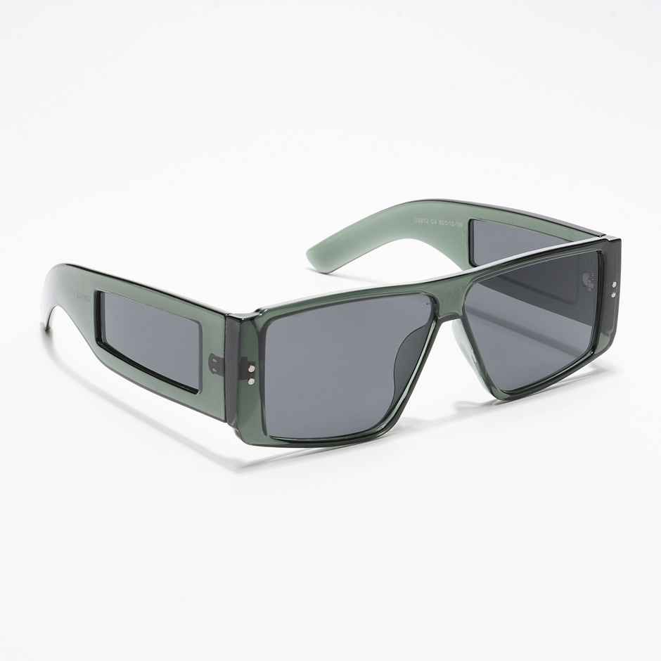 Voyage Unisex Plastic Wayfarer Sunglasses | Military Green - L