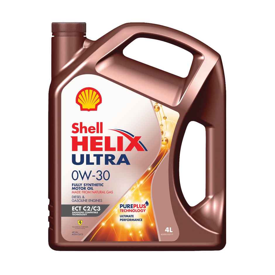 Shell Helix Ultra ECT 0W30 API SN | ACEA C2/C3 Fully Synthetic Engine Oil for All Types of Car