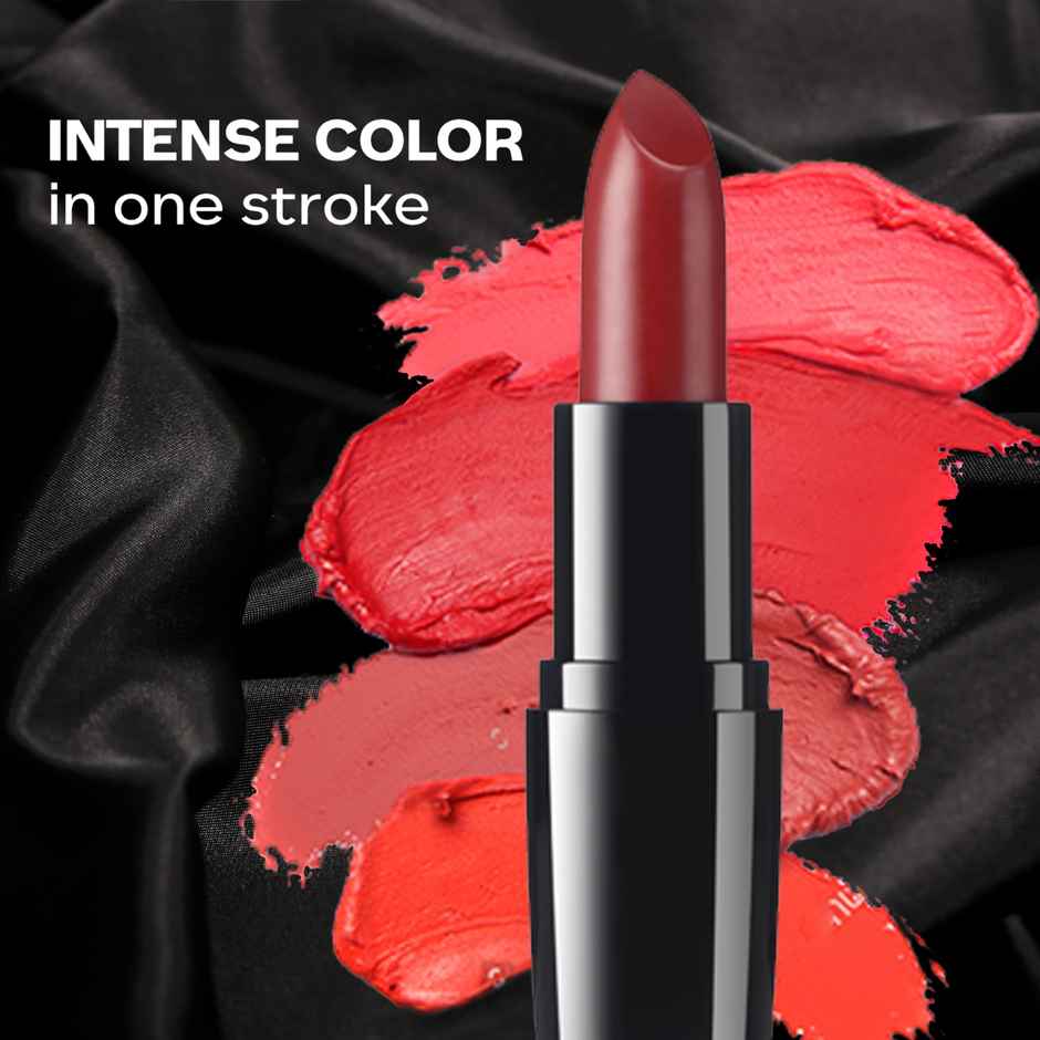 Faces Canada Weightless Creme Finish Lipstick - Wine Drop | Lightweight and Long Lasting