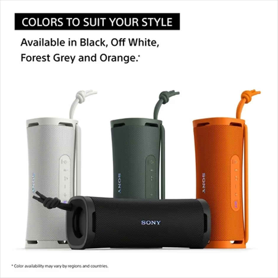 Sony ULT Field 1 Wireless Portable Bluetooth Speaker and ULT Button for Massive Bass - Black