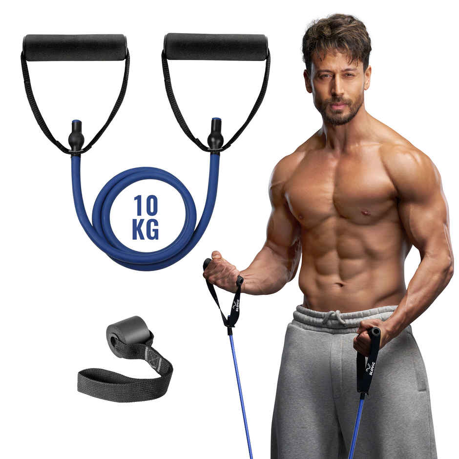 Slovic Resistance Tube Latex | 20LB / 10 kg Heavy Duty Workout Band for Training