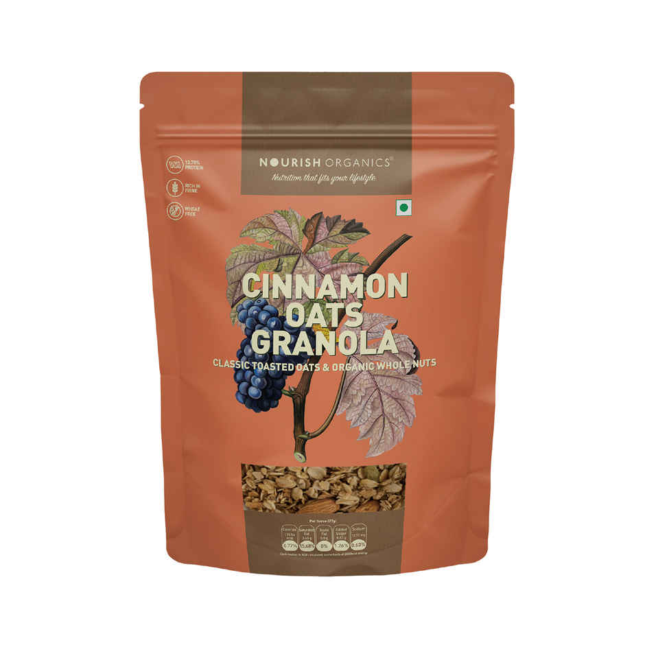 Nourish Organics Cinnamon Oats Granola