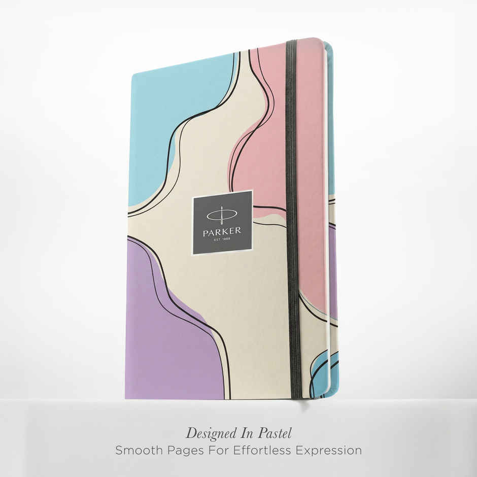 Parker Jotter Std CT BP Pink Pastel Pen with Printed Notebook