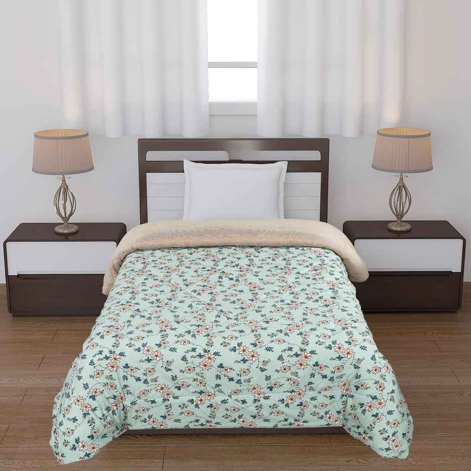 Dream Living Luxury Single Bed Comforter | 60 x 90 inch - Green