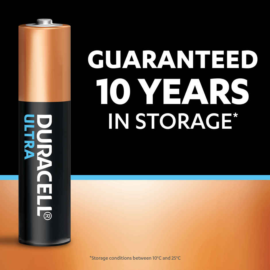 Duracell Ultra Alkaline AA Batteries | Pack of 8 | Tear Pack 
