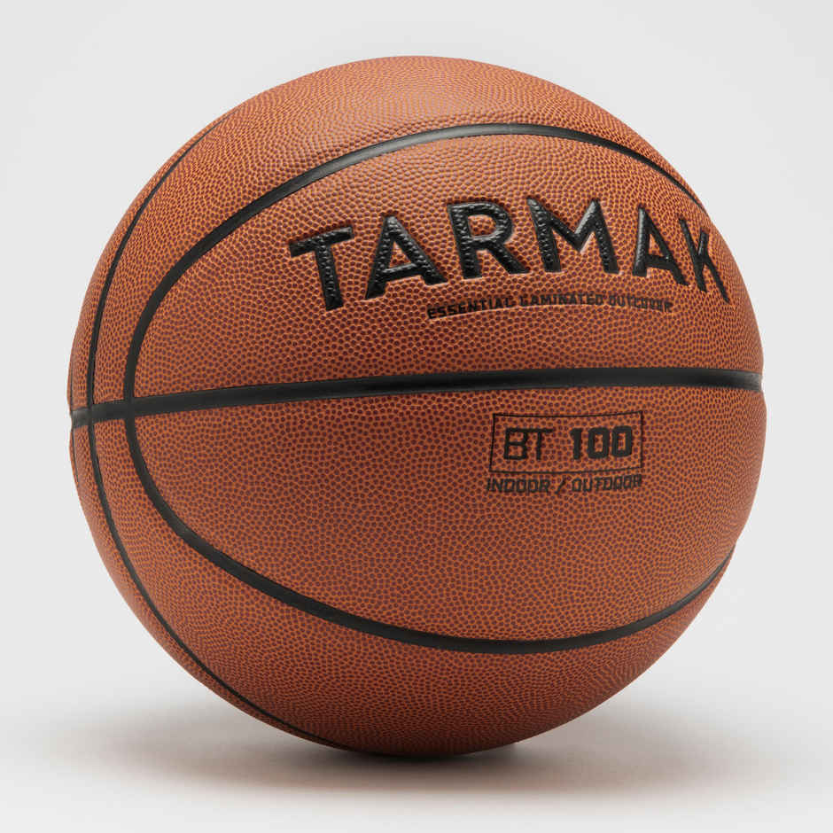 Decathlon Tarmak Kids Basketball Ball With Rubber Gip | Orange | Size 7
