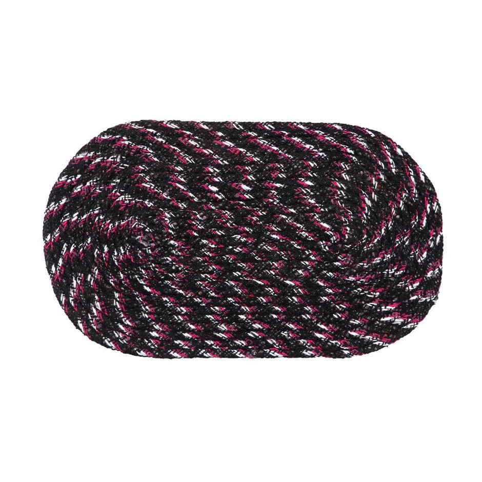 Homeharmony Gray & White Cotton Floor Mat | 50 x 30 cm