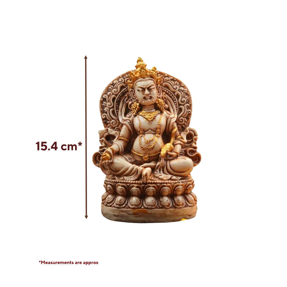 Lord Kuber Statue 4.5 | Kubera | The God Of Wealth | ServDharm