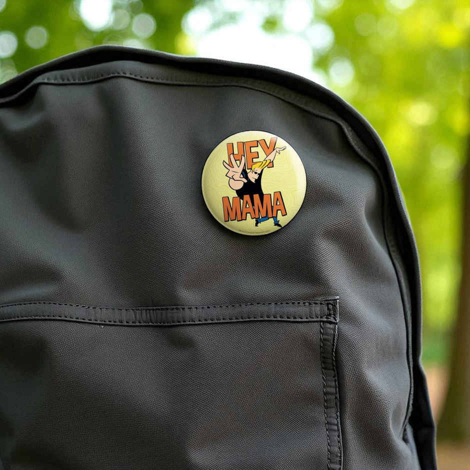 House Of Festivals Hey Mama - Johnny Bravo Official Badge