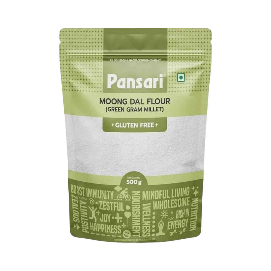 Pansari Moong Dal Atta - Green