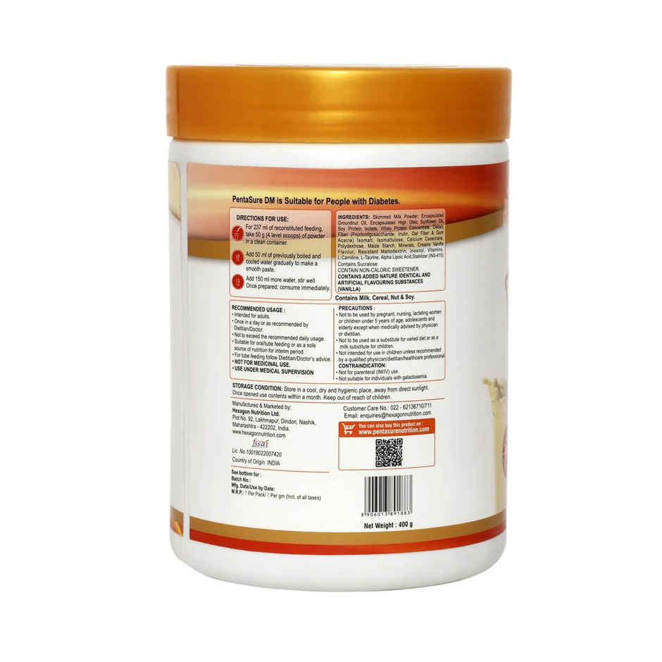 Pentasure Dm Diabetic Care Vanilla Flavour