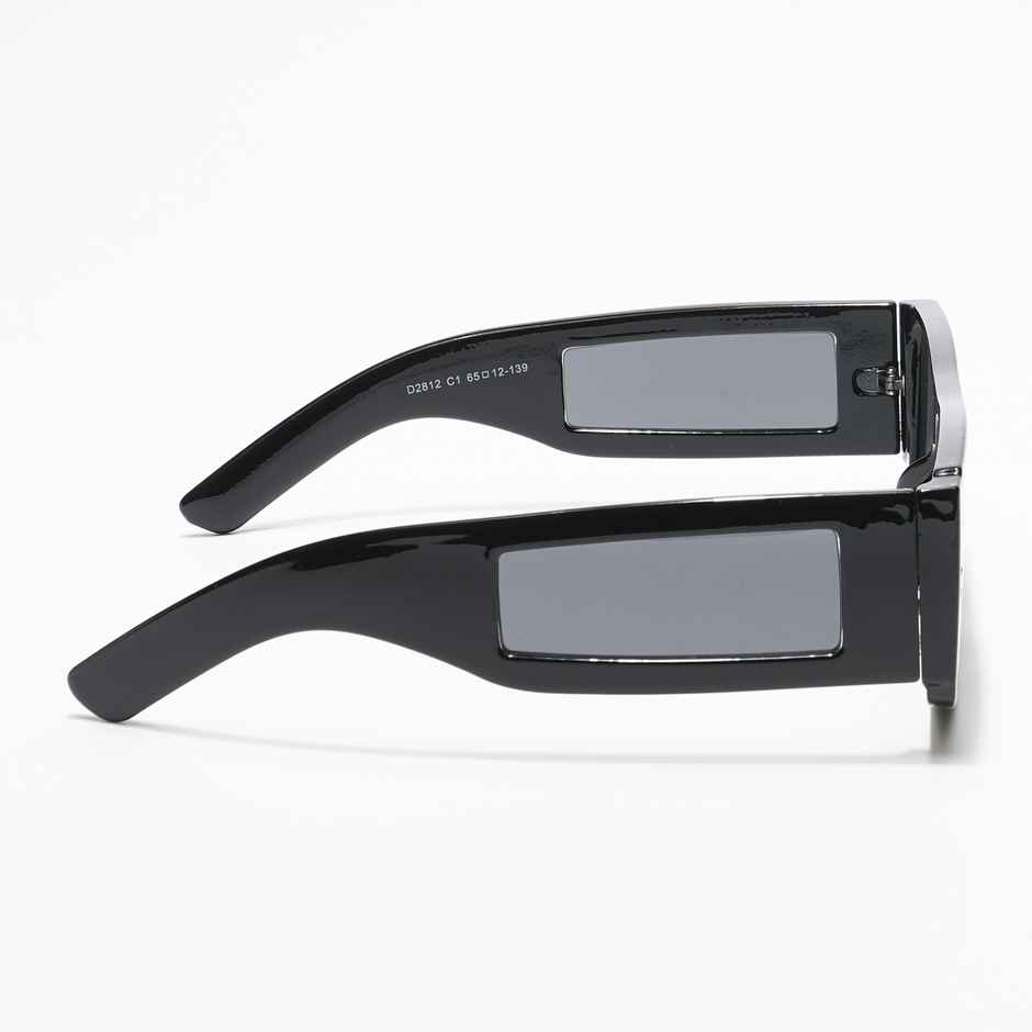 Voyage Unisex Plastic Wayfarer Sunglasses | Black - L