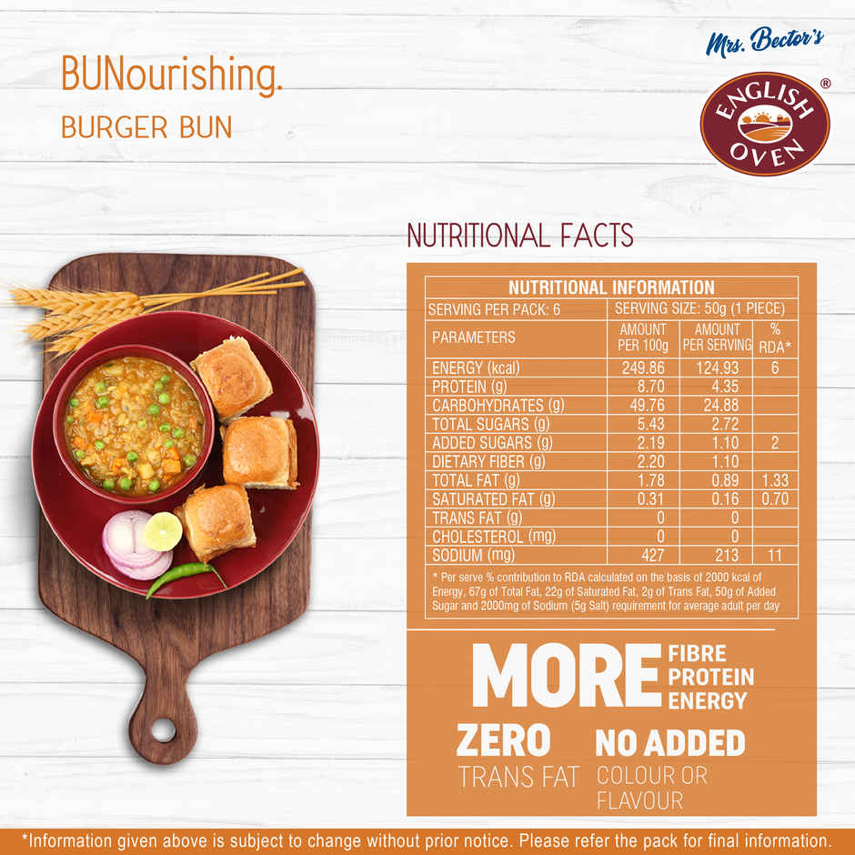 English Oven Pav Bread Combo