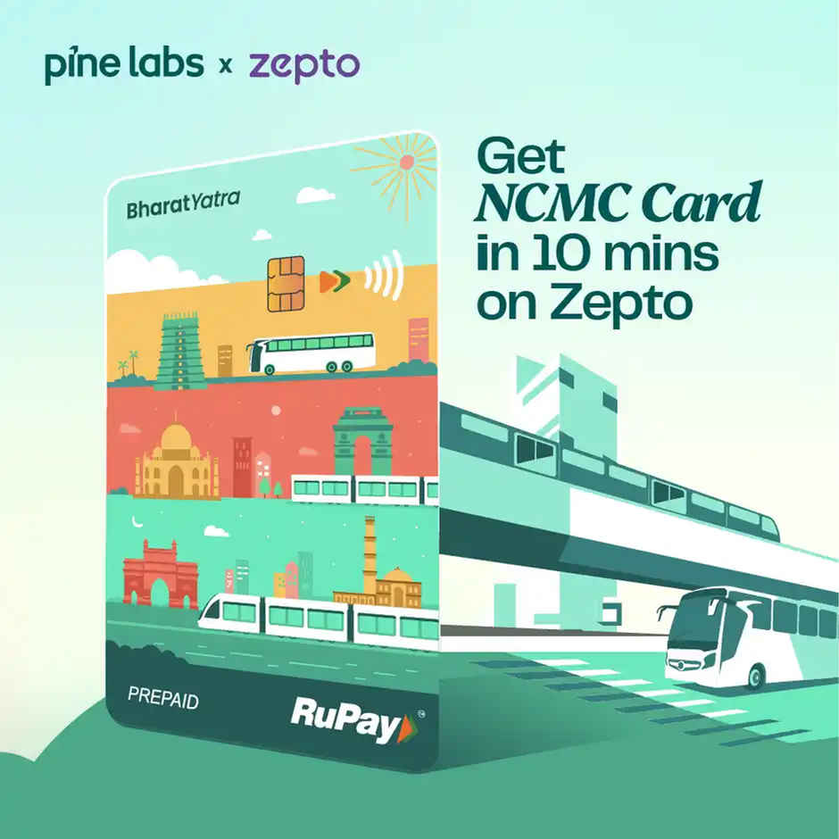 Pine Labs Bharat Yatra NCMC Card -Instant access to Metros in India