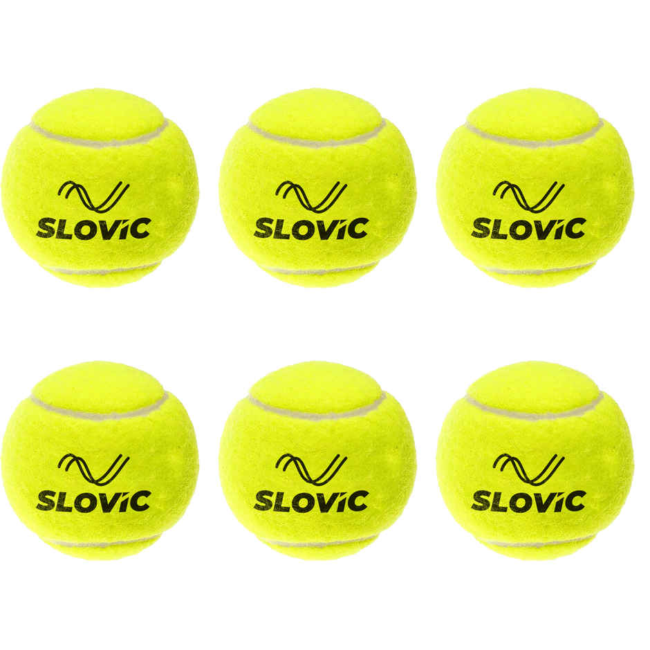 Slovic Tennis Ball for Gully Match Practice & Outdoor Play