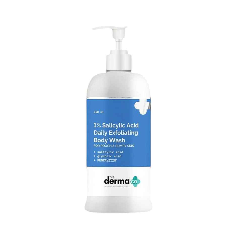 The Derma Co 1% Salicylic Body Wash for Body Acne with Glycolic Acid